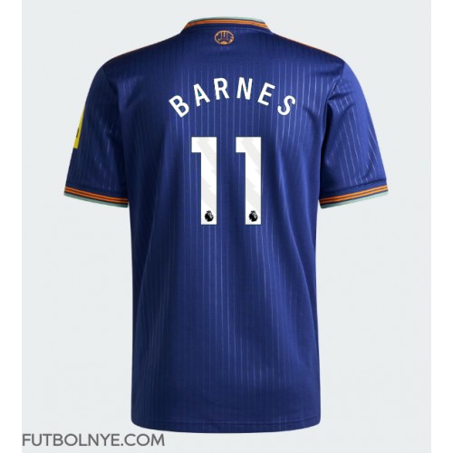 Camiseta Newcastle United Harvey Barnes #11 Tercera Equipación 2025-26 manga corta